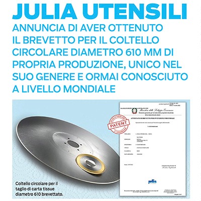 Julia Utensili sulla rivista Carta & Cartiere