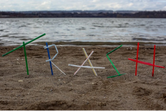 Impact de la pollution plastique dû aux pailles 