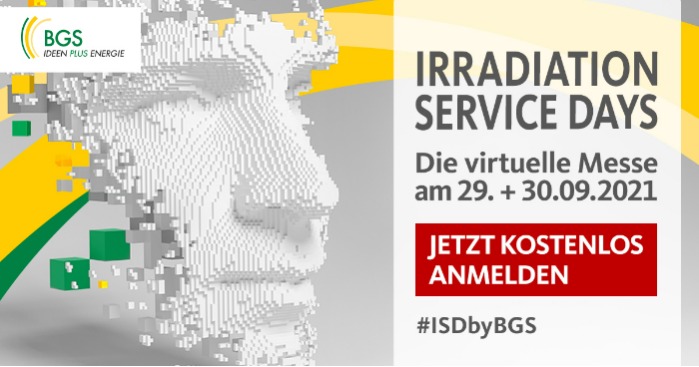 BGS Irradiation Service Days - Jetzt kostenlos anmelden!