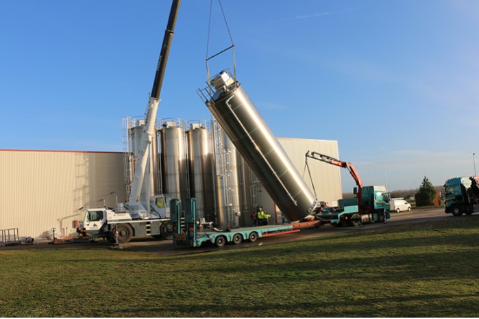 Deux nouveaux silos