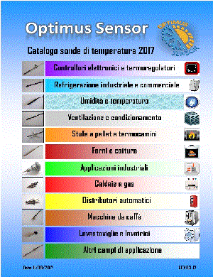 Catalogo sonde di temperatura