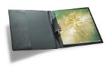Lever grip folder with inside pocket