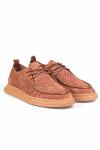 Tan Suede Studded Women's Sisley Shoes