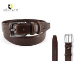 R Roncato Made in Italy Leather Belt (0724061.35)