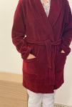 Polar Robe - Unisex Polar Medical Robe, Bordeaux