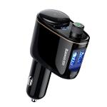 Baseus Car Charger Bluetooth Fm Transmitter Locomotive Black