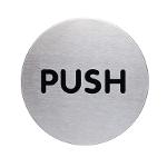 PICTO ''PUSH'' Ø 65 mm