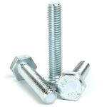 M5 x 80mm Set Screw Hexagon Hex Bolt High Tensile Bright Zin