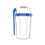 Zweikell Capsule Dark Blue Bpa-free 550 Ml Food Carrying Container