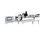 Precise welding lathe with arc voltage control 