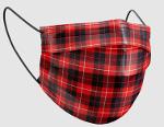 Medizer Mouds Series Meltblown Plaid-3 Patterned Disposable Mask