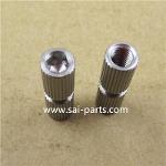 CNC Turning Components Steel Knob Inserts