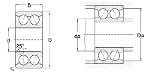 Double Row Angular Contact Bearings