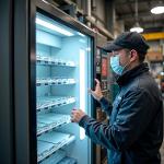 Vending machine assembly