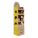 Plywood Display Stand for honey producer 