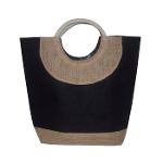 Custom Screen Printed Light-weight Jute Beach Bag 