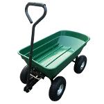 Herzberg HG-8028-75: 75L Wheel Barrow Dump Cart