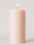 Pillar candle Rustic - rosa (small)