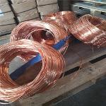 Copper WIRE SCRAP, Mill berry 99.9%-99.99%