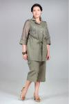 Ladies' fashion, linen suit