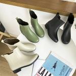 Women Rain Boots Casual Waterproof Short Boots