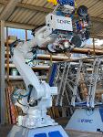 Robotic solution for pallet production