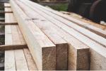 Board, square timber, pine sawn timber, humidity up to 20%