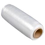 Pre-tensioned stretch film for manual use