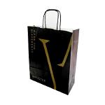 paper bag with twisted handles, full print