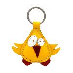 Baby Chick Handmade Leather Keychain