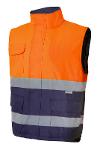 Bicolor Padded Vest AV-305902