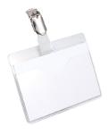 Name badges 60x90 mm with clip, DURABLE