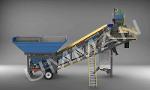 UMC-30 Mobile Concrete Batching Plant