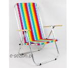 Deckchair/beach chair – rainbow