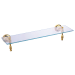 Istanbul Gold Glass Shelf