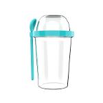 Poppard Turquoise Capsule 450 Ml + 100 Ml Snack Container