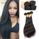 14inch Fashion Real Human Short Straight Hair