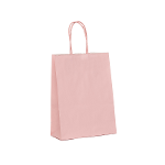 Premium Twisted Pink Paper Bag