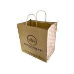 paper bag with twisted handles, full print