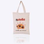 Custom printed cotton tote bag