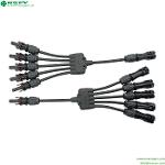  5 To1 Solar Cable Harness Y Cable Connector Solar Wiring