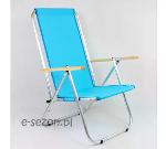 Deckchair/chair 130 kg – turquoise mesh