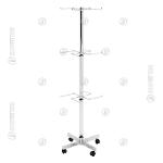 TD 156 ACCESSORIES DISPLAY STAND, ROUND BASE