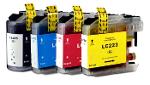 Compatible inks set Brother LC223XL (C/M/Y/K)