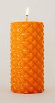 Pillar candle Tropical - orange (large)