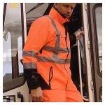 High visibility specialised rainwear