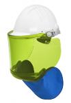 Electrician´s face shield, green, 7 kA