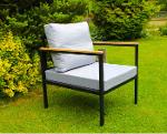 Chair garden chair balcony terrace aluminium foldable 150 KG