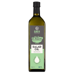 Salad Oil 1lt marasca glass bottle (evoo and sunflower oil)