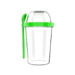 Zweikell Capsule Green Bpa-free 550 Ml Food Carrying Container